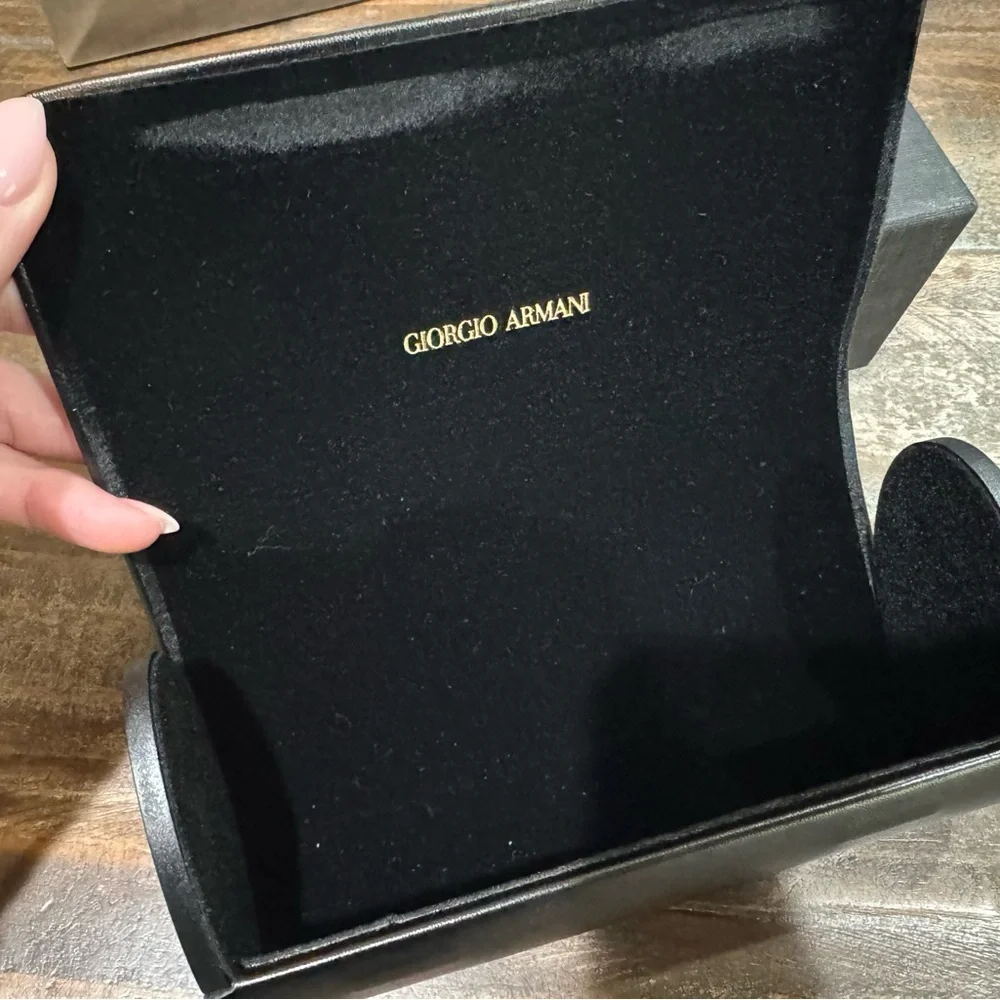 Giorgio Armani sleek black